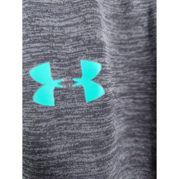 Under Armour Gray Short Sleeve Top - Women's Large - Picture 4 of 5